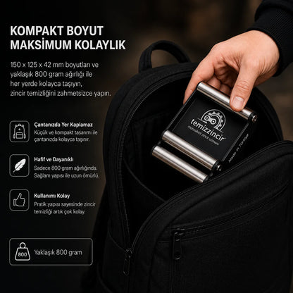 Temiz Zincir Motosiklet Bakım Sehpa Rulosu